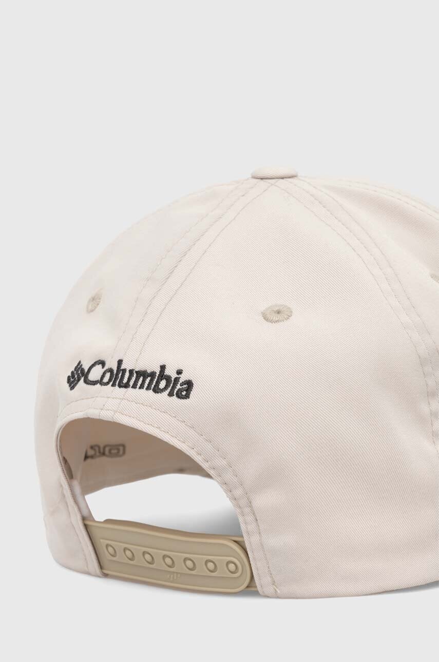 Кепка Columbia колір сірий з аплікацією