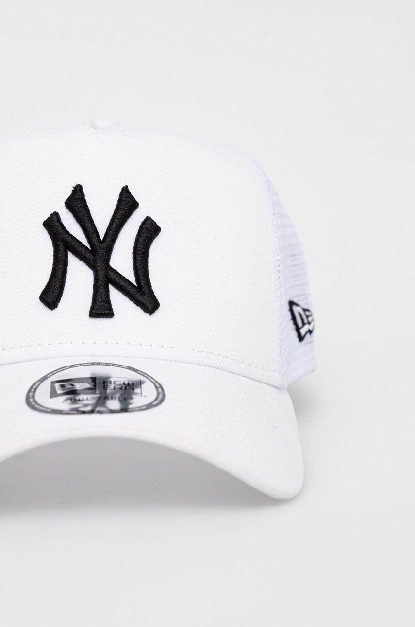 Кепка New Era колір білий з аплікацією 12285467.WHITE-WHITE