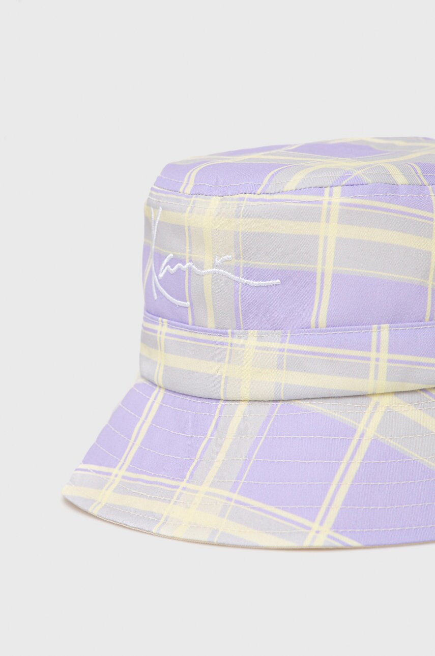 Купити Двосторонній капелюх Karl Kani колір фіолетовий KA2210431-purple – головне зображення
