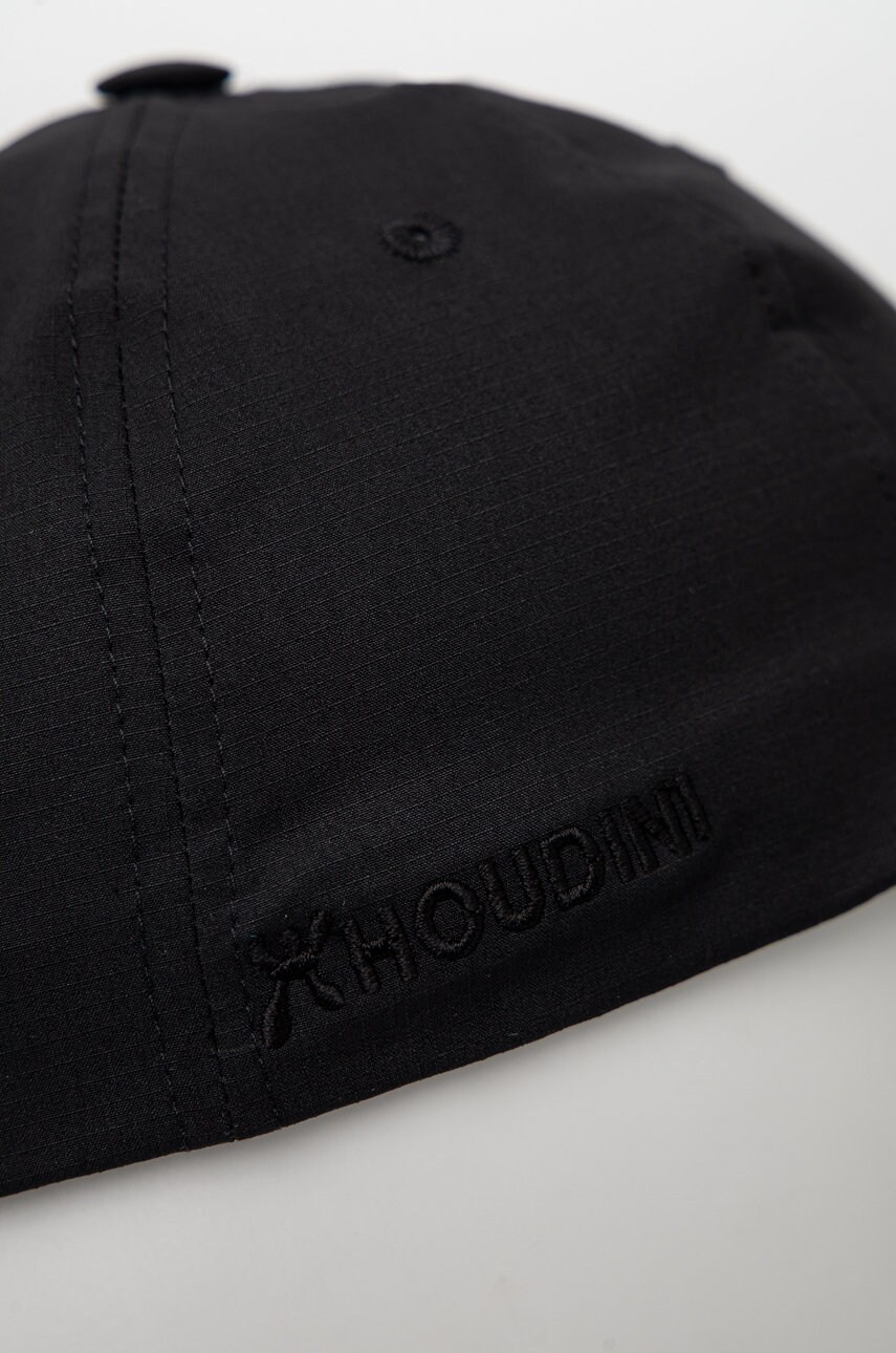 Кепка Houdini Daybreak колір чорний однотонна