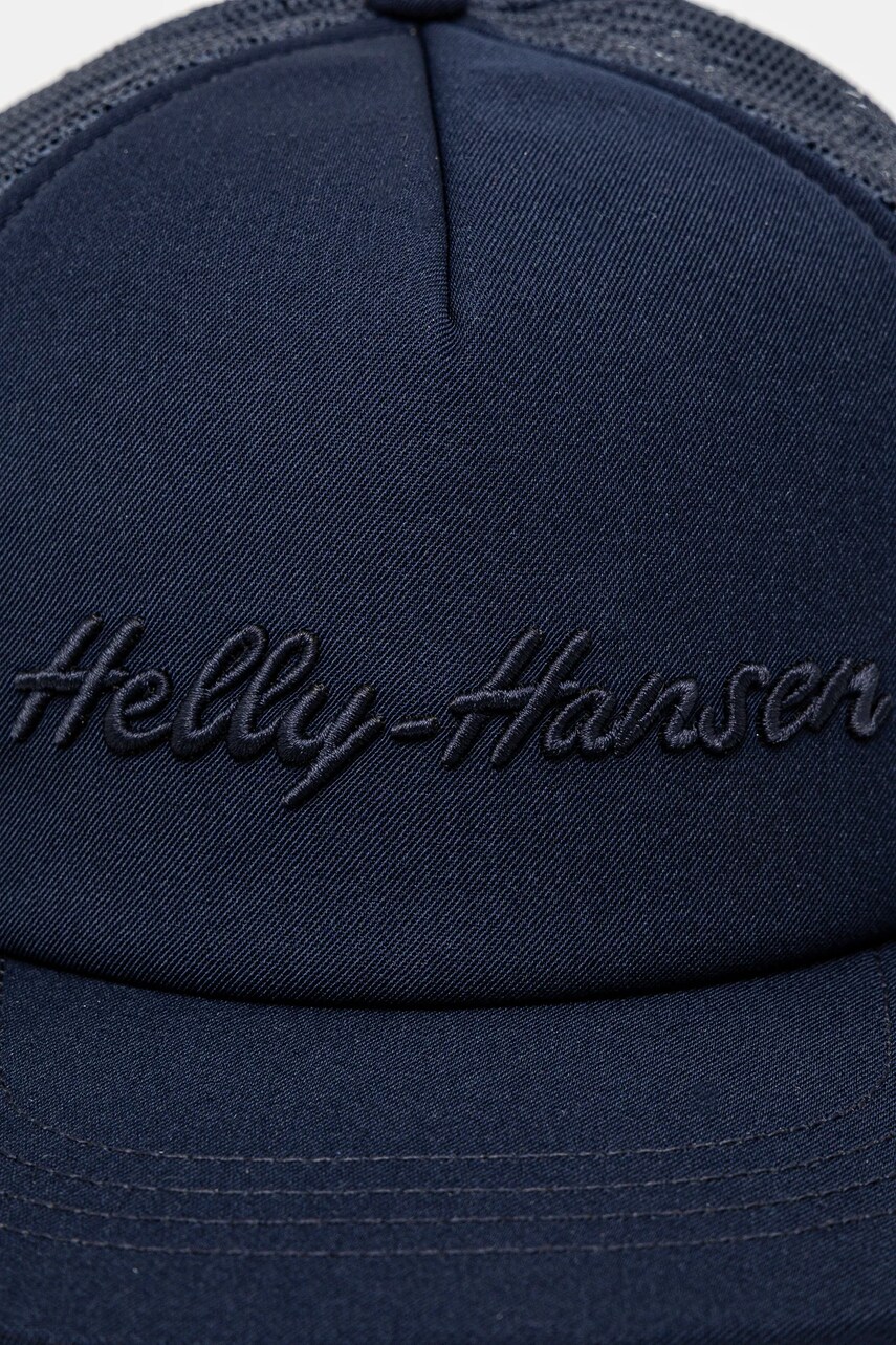 Кепка Helly Hansen колір синій з аплікацією 67155