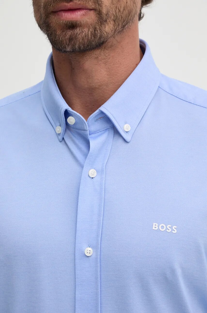 Сорочка BOSS чоловіча regular комір button-down