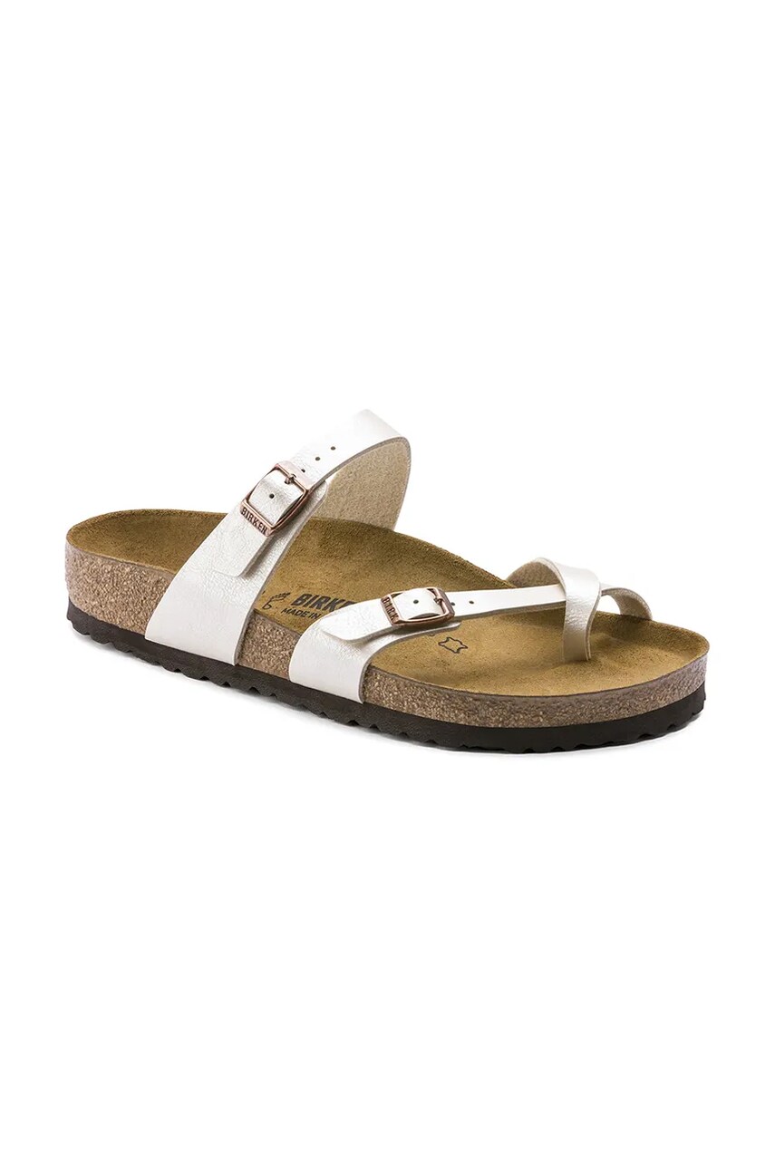 Шльопанці Birkenstock Mayari жіночі колір бежевий 1020664
