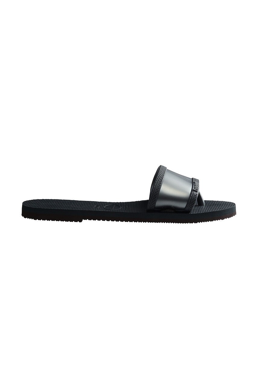В'єтнамки Havaianas 4147238-0074P жіночі колір сірий на плоскому ходу