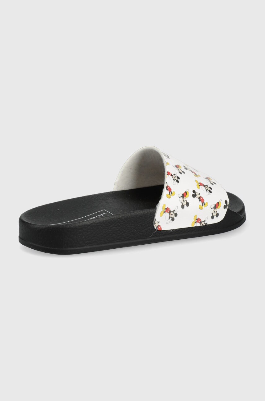Купити Шльопанці MOA Concept Slippers Disney жіночі колір чорний – головне зображення