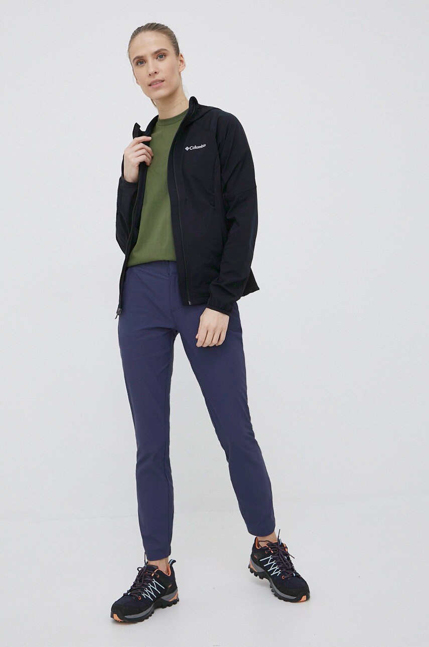 Куртка outdoor Columbia Sweet As II колір чорний перехідна