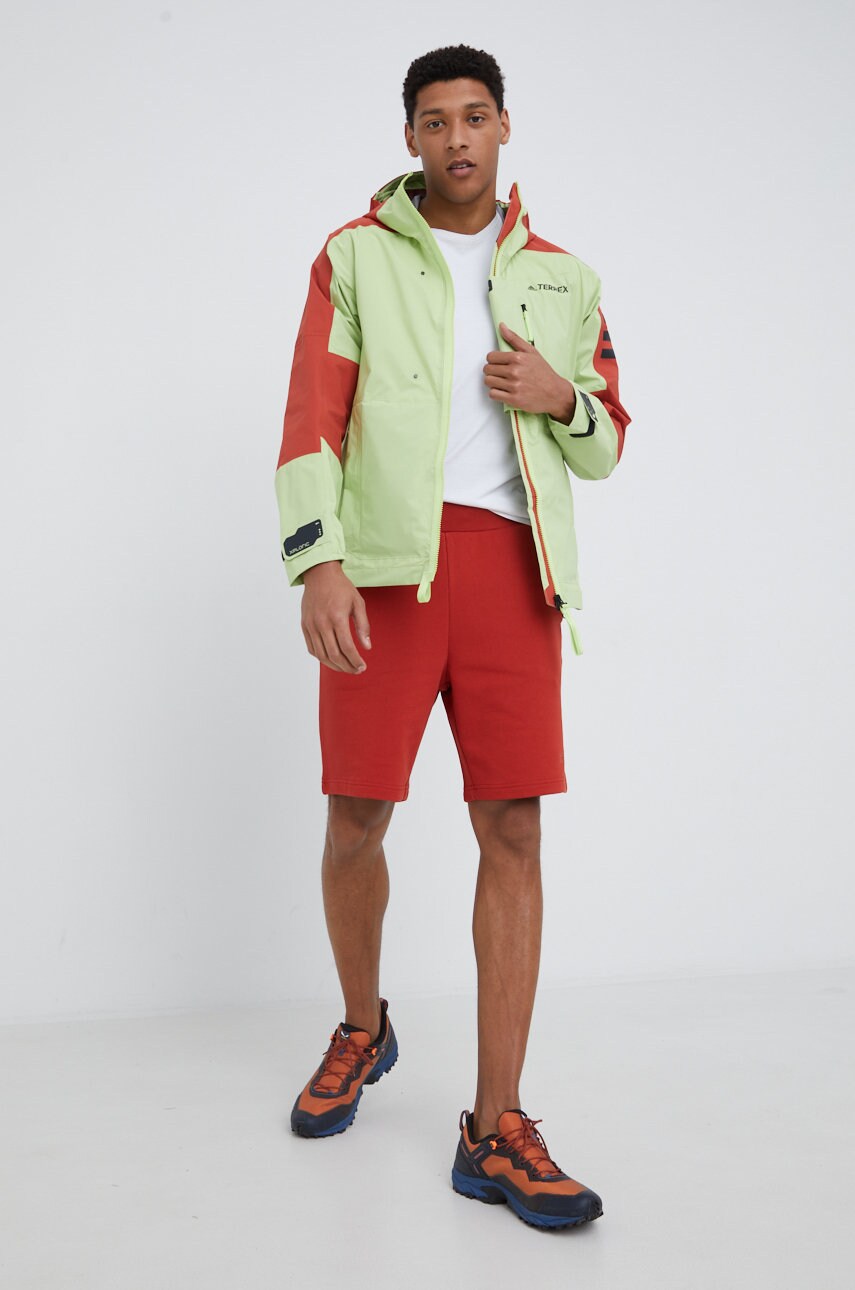 Куртка outdoor adidas TERREX Xploric колір зелений