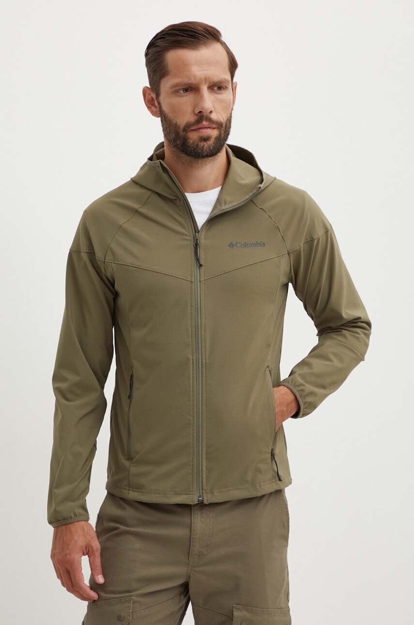 Куртка outdoor Columbia Heather Canyon колір зелений