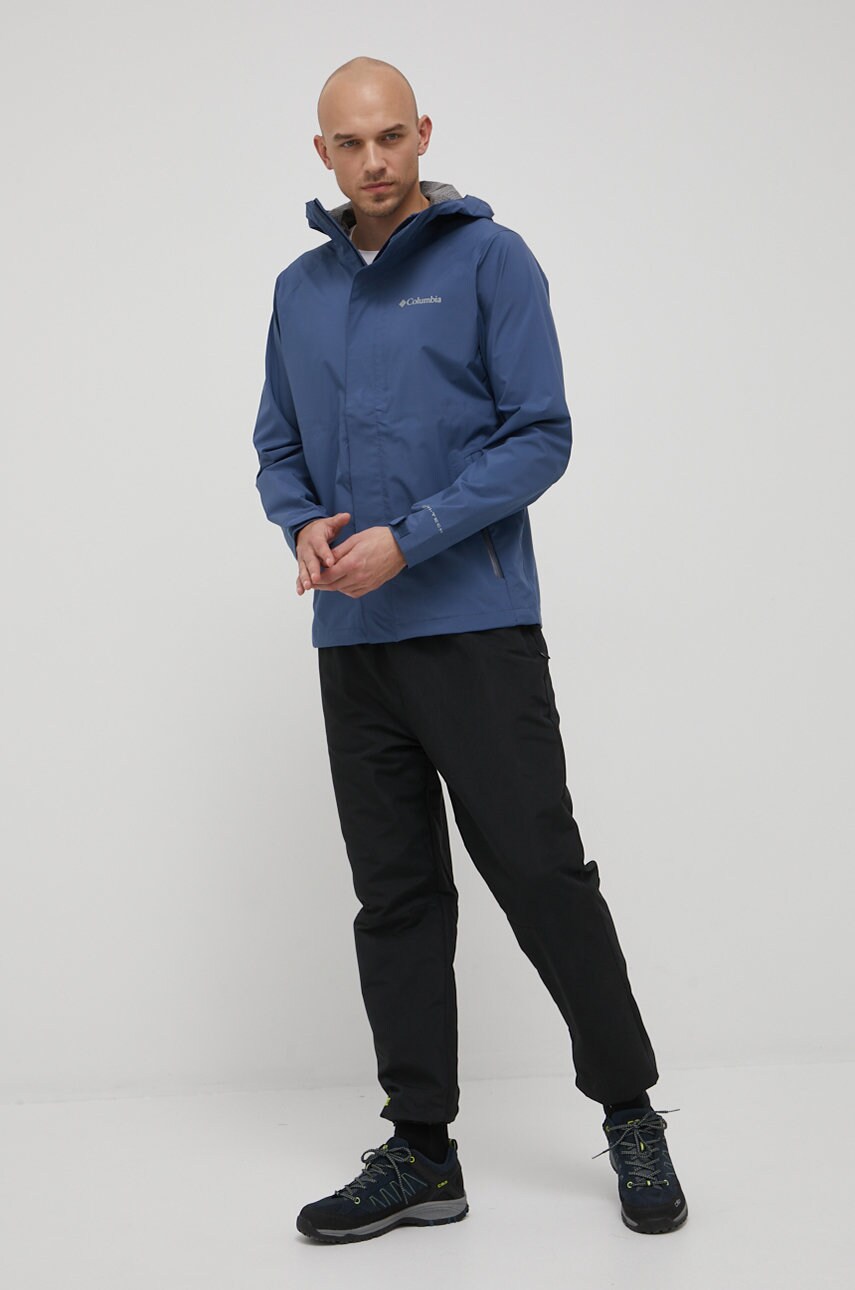 Куртка outdoor Columbia Earth Explorer колір синій 1988612-432