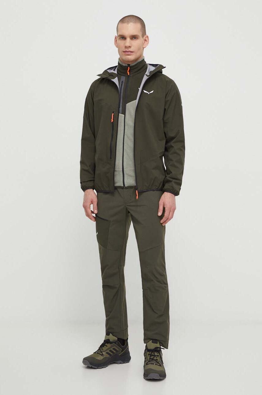Куртка outdoor Salewa Agner 2 колір зелений