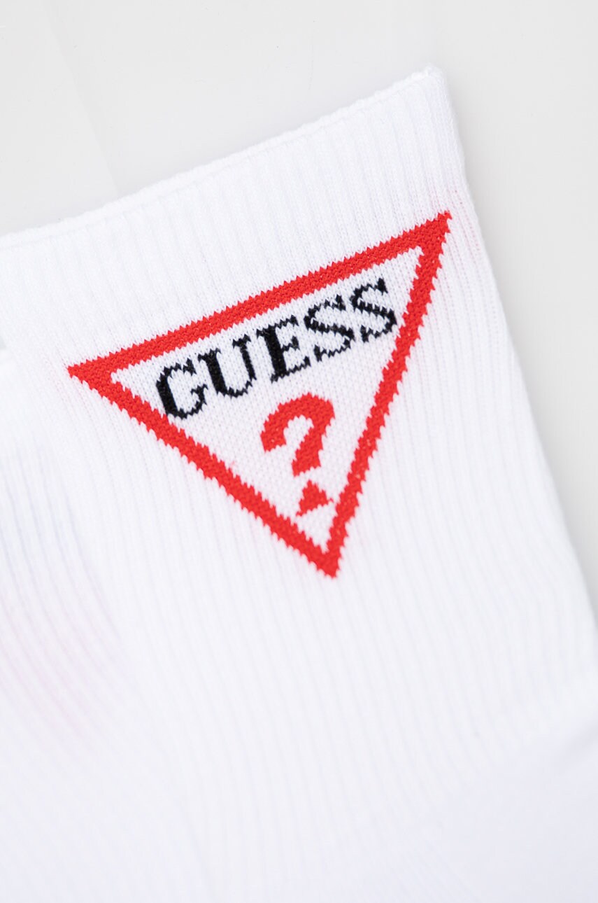 Шкарпетки Guess жіночі колір білий