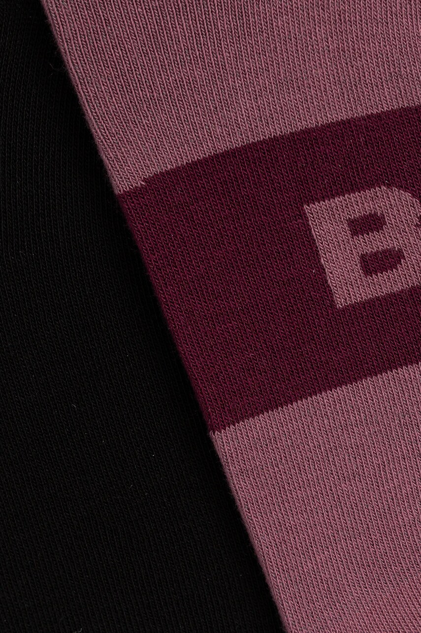 Шкарпетки BOSS 2-pack чоловічі колір чорний 50467747