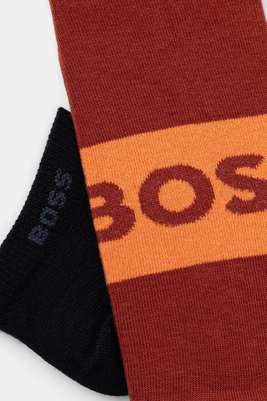 Шкарпетки BOSS 2-pack чоловічі колір помаранчевий