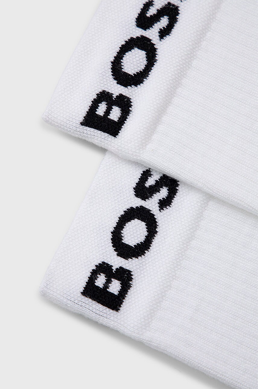 Шкарпетки BOSS 2-pack чоловічі колір білий 50469747