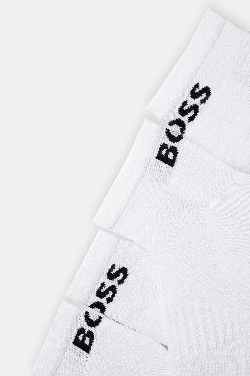 Шкарпетки BOSS (2-pack) чоловічі колір білий
