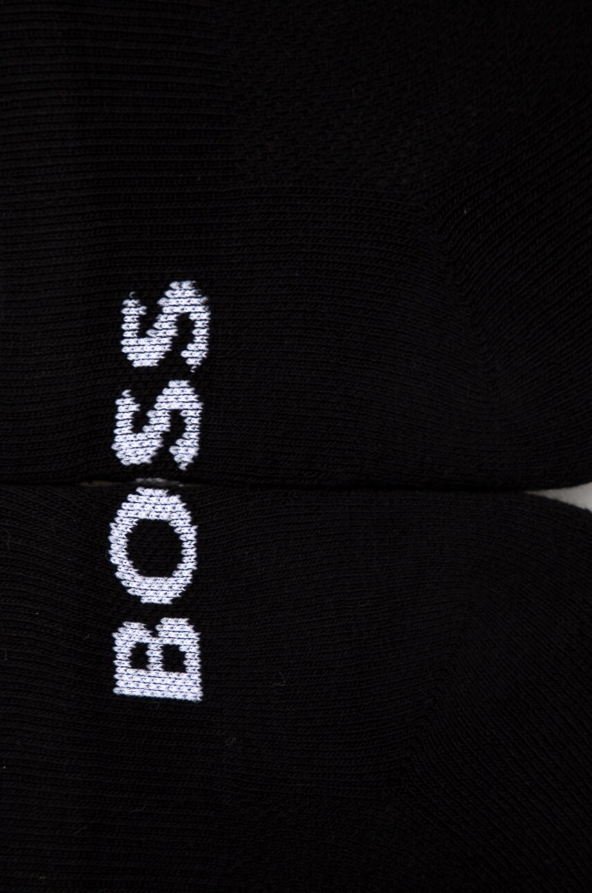 Шкарпетки BOSS (2-pack) чоловічі колір чорний