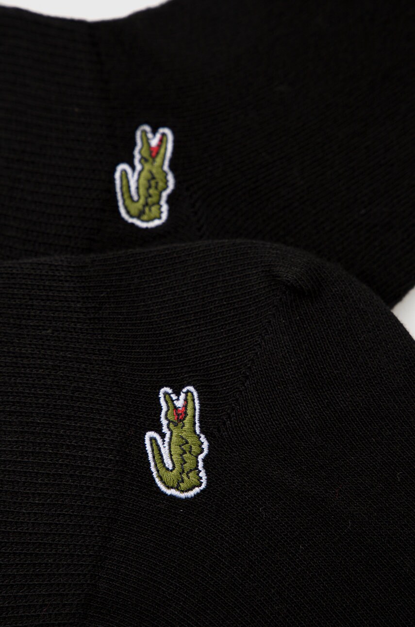 Шкарпетки Lacoste чоловічі колір чорний RA4183-5KC