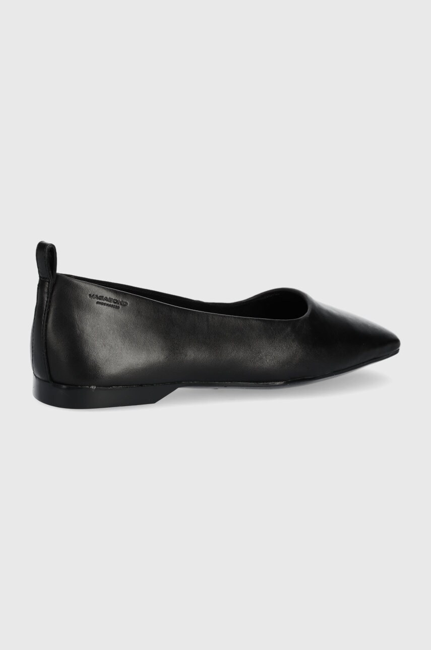 Шкіряні балетки Vagabond Shoemakers Delia колір чорний