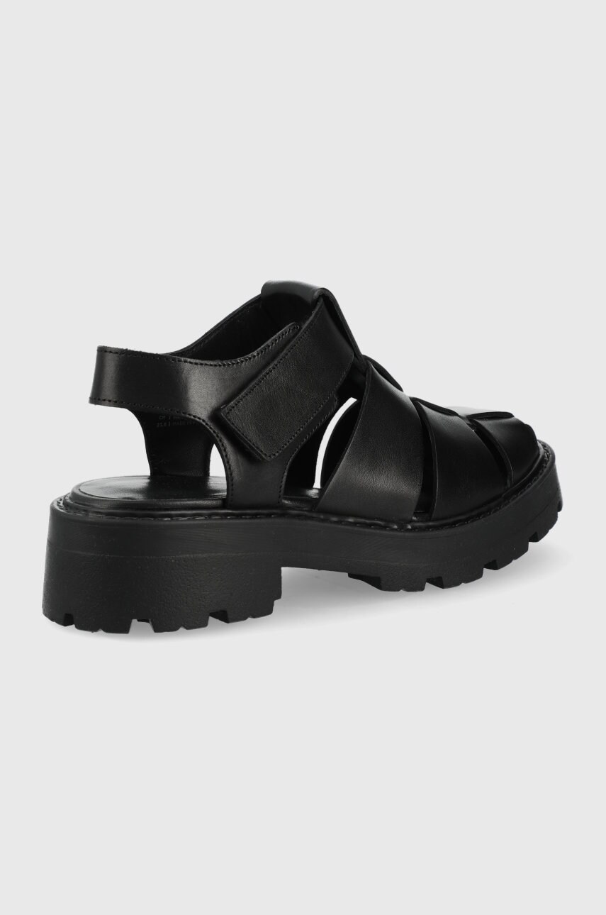 Шкіряні сандалі Vagabond Shoemakers Cosmo 2.0 жіночі колір чорний