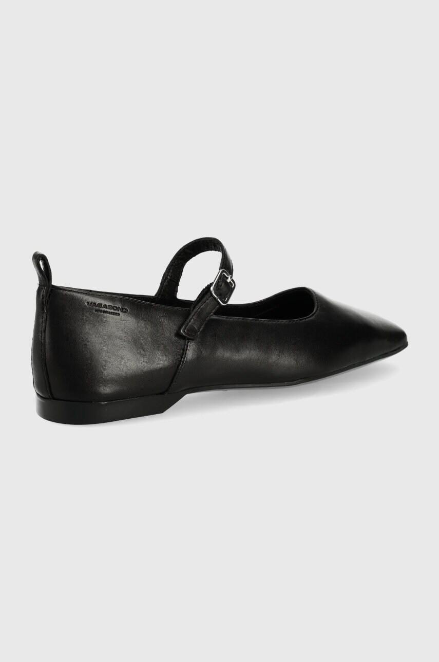 Шкіряні балетки Vagabond Shoemakers Delia колір чорний