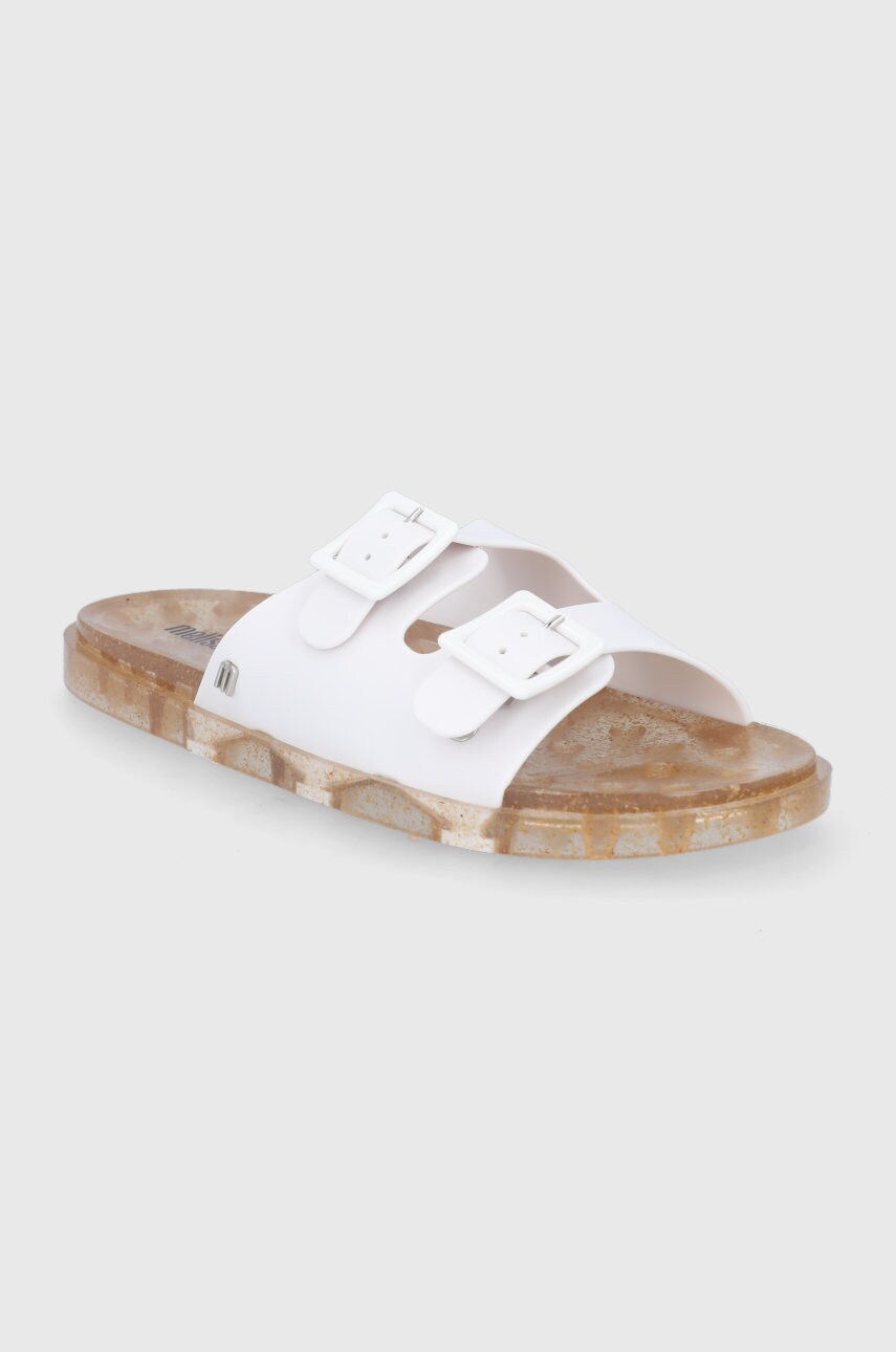 Шльопанці Melissa жіночі колір білий