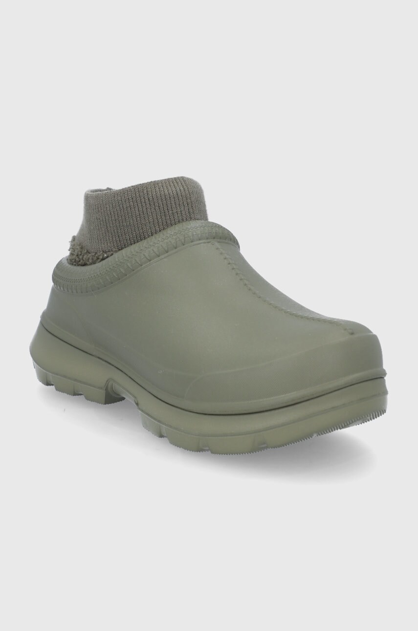Гумові чоботи UGG Tasman X жіночі колір зелений 1125730-BTOL