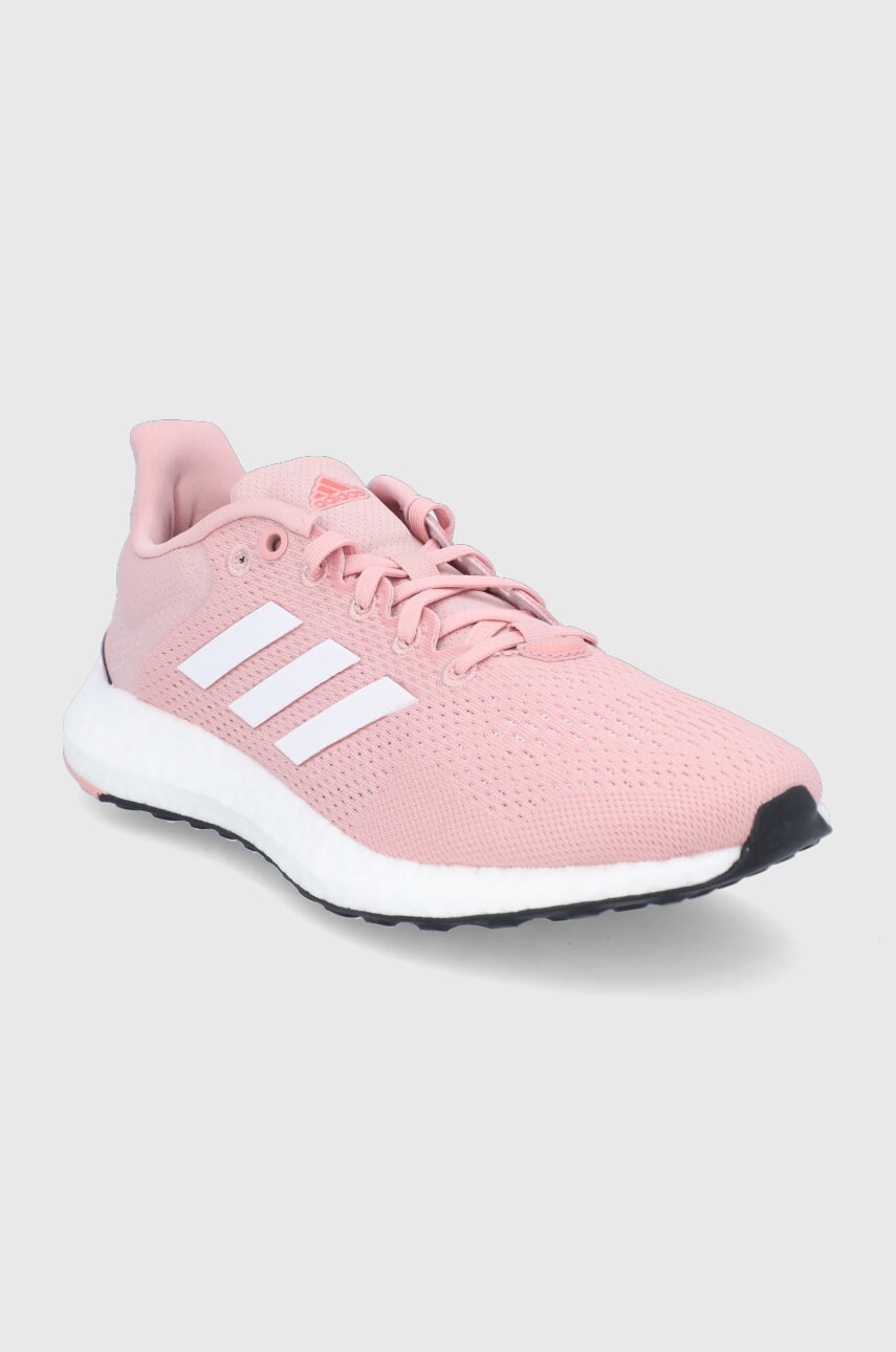 Черевики adidas Performance Pureboost GZ3960 колір рожевий