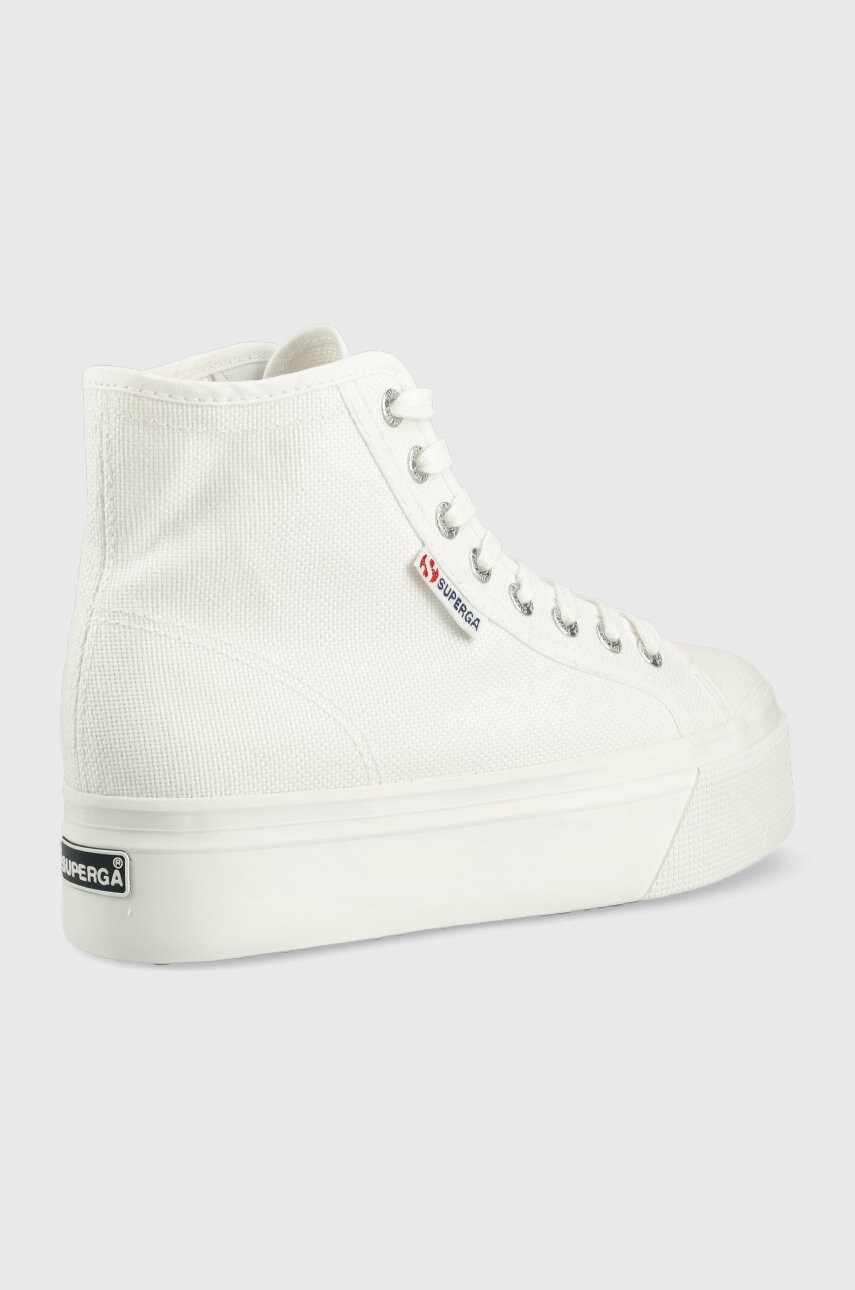 Кеди Superga жіночі колір білий