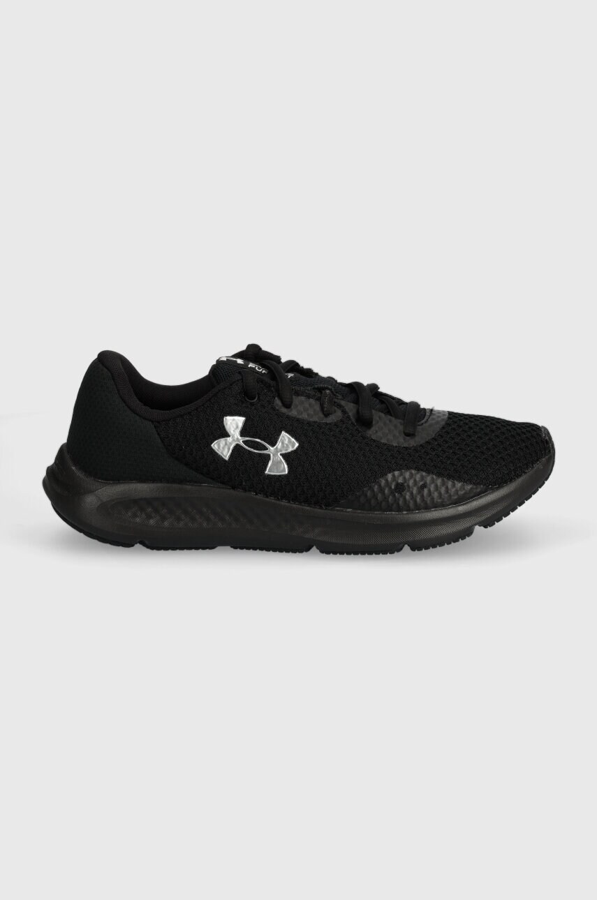 Бігові кросівки Under Armour Charged Pursuit 3 колір чорний