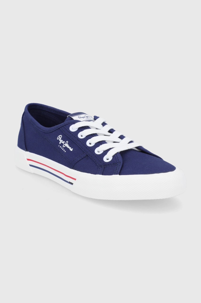 Кеди Pepe Jeans Brady W Basic жіночі колір синій