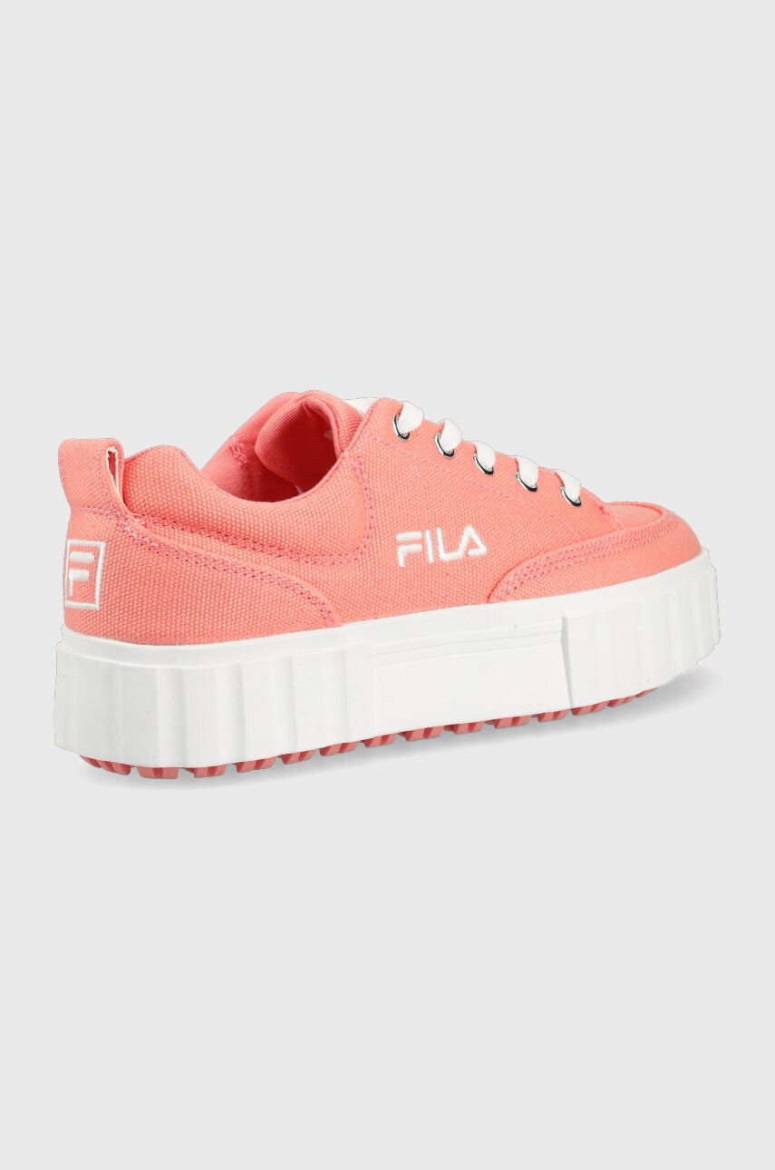 Кеди Fila Sandblast жіночі колір рожевий