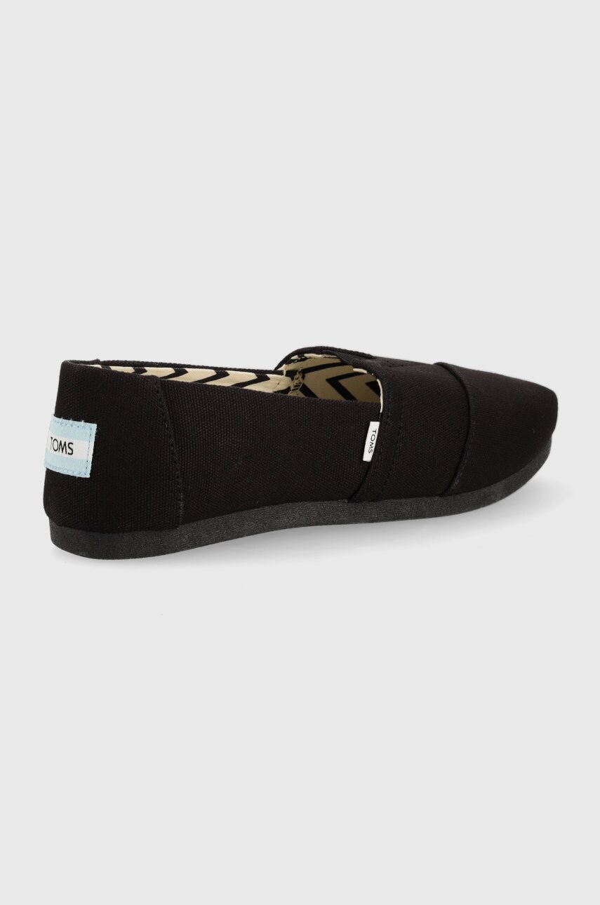 Еспадрилі Toms Alpargata колір чорний
