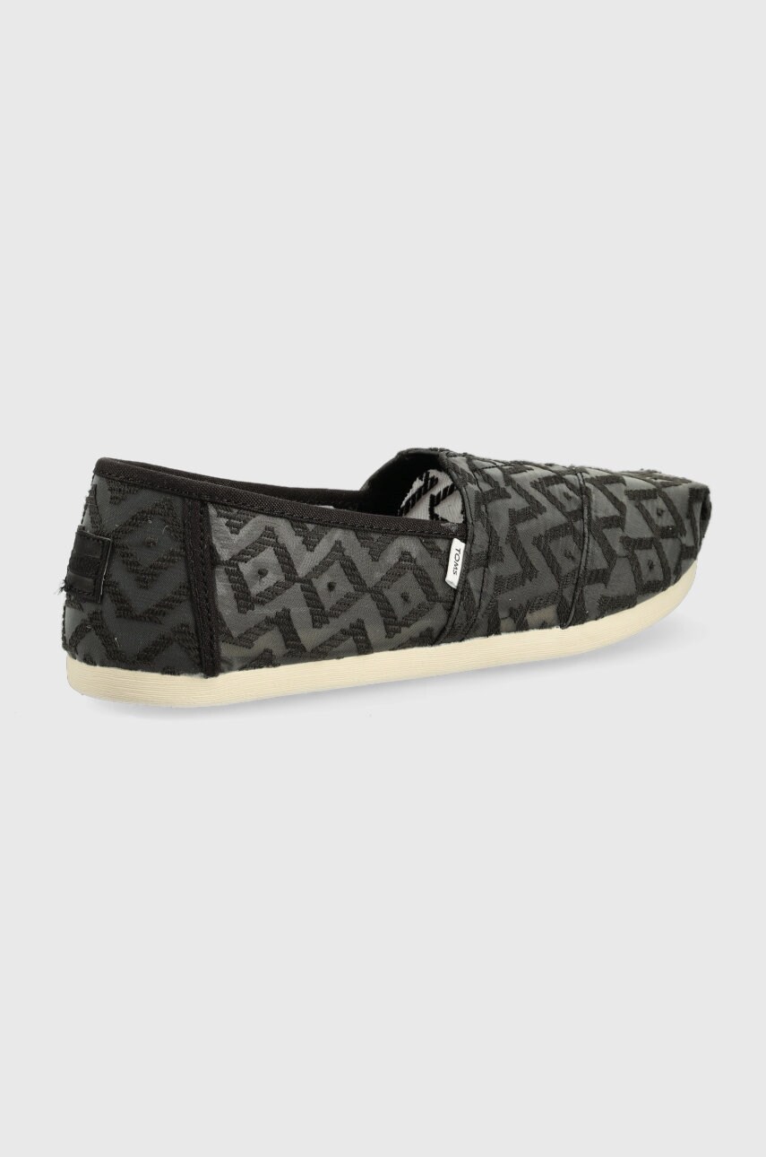 Еспадрилі Toms Alpargata колір чорний