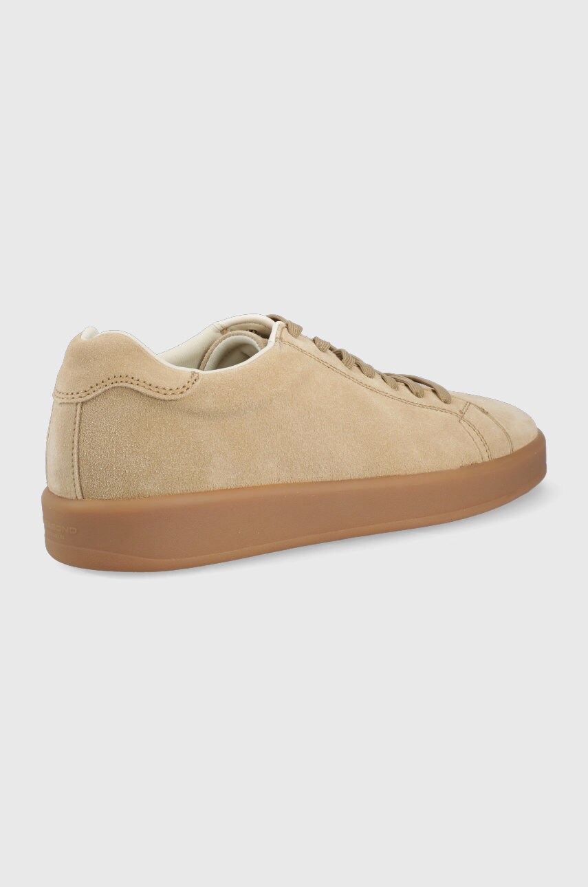 Замшеві кросівки Vagabond Shoemakers Teo колір бежевий