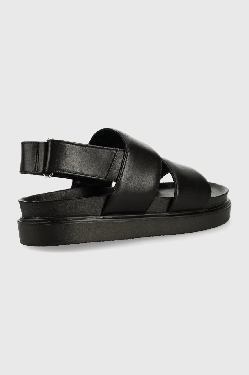 Шкіряні сандалі Vagabond Shoemakers Seth чоловічі колір чорний