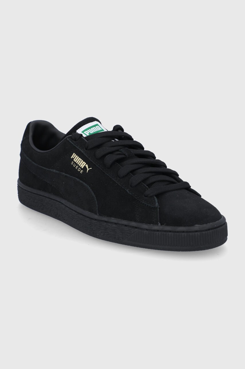 Замшеві кросівки Puma Suede Classic Xxi 37491512 колір чорний 37491512-12
