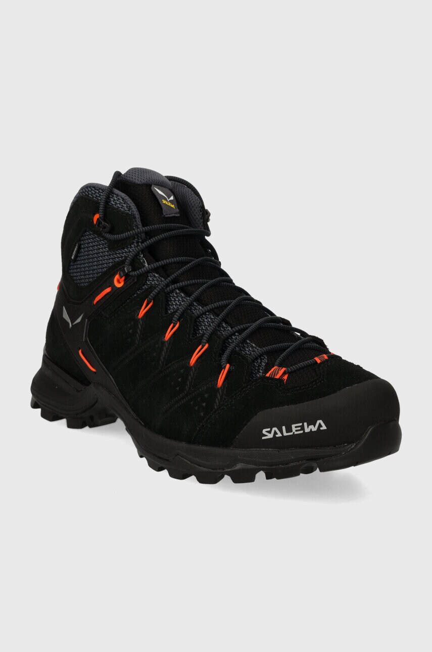 Черевики Salewa Alp Mate Mid чоловічі колір чорний утеплене