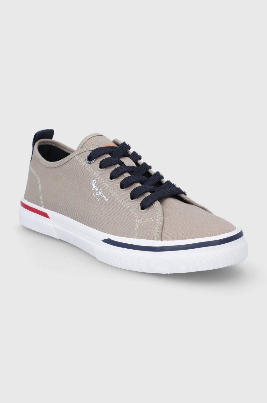 Кеди Pepe Jeans Kenton Smart 22 чоловічі колір коричневий