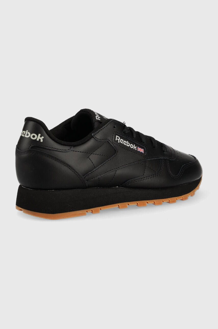 Шкіряні кросівки Reebok Classic GY0954 колір чорний GY0954-CBL/GR/RB