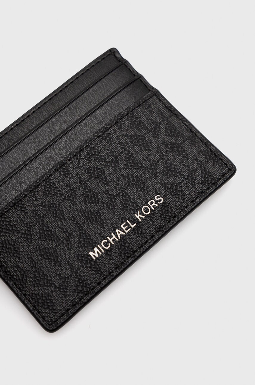 Чохол на банківські карти Michael Kors чоловічий колір чорний