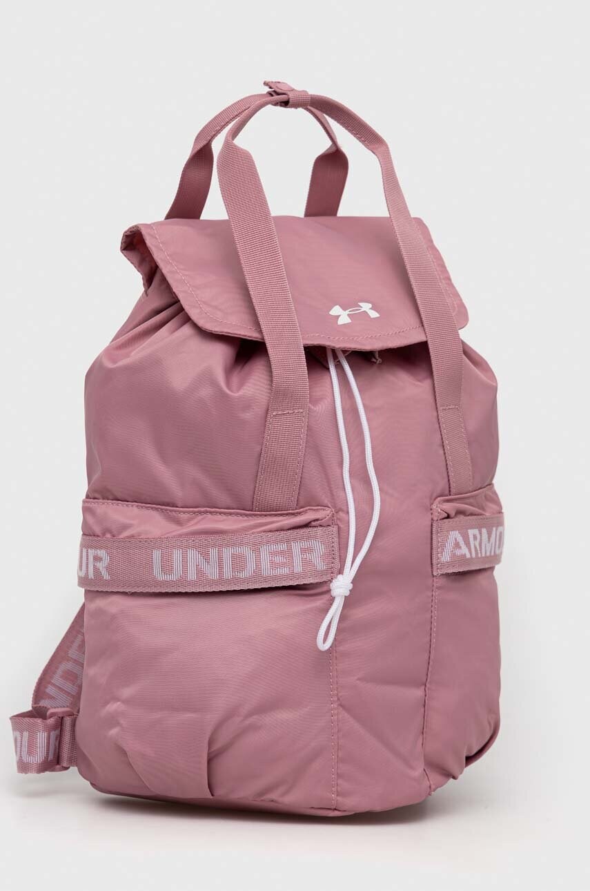 Рюкзак Under Armour жіночий колір рожевий малий однотонний