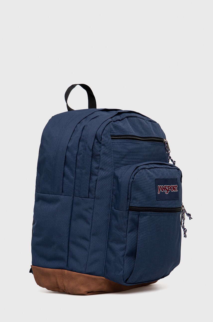 Рюкзак Jansport колір синій великий однотонний
