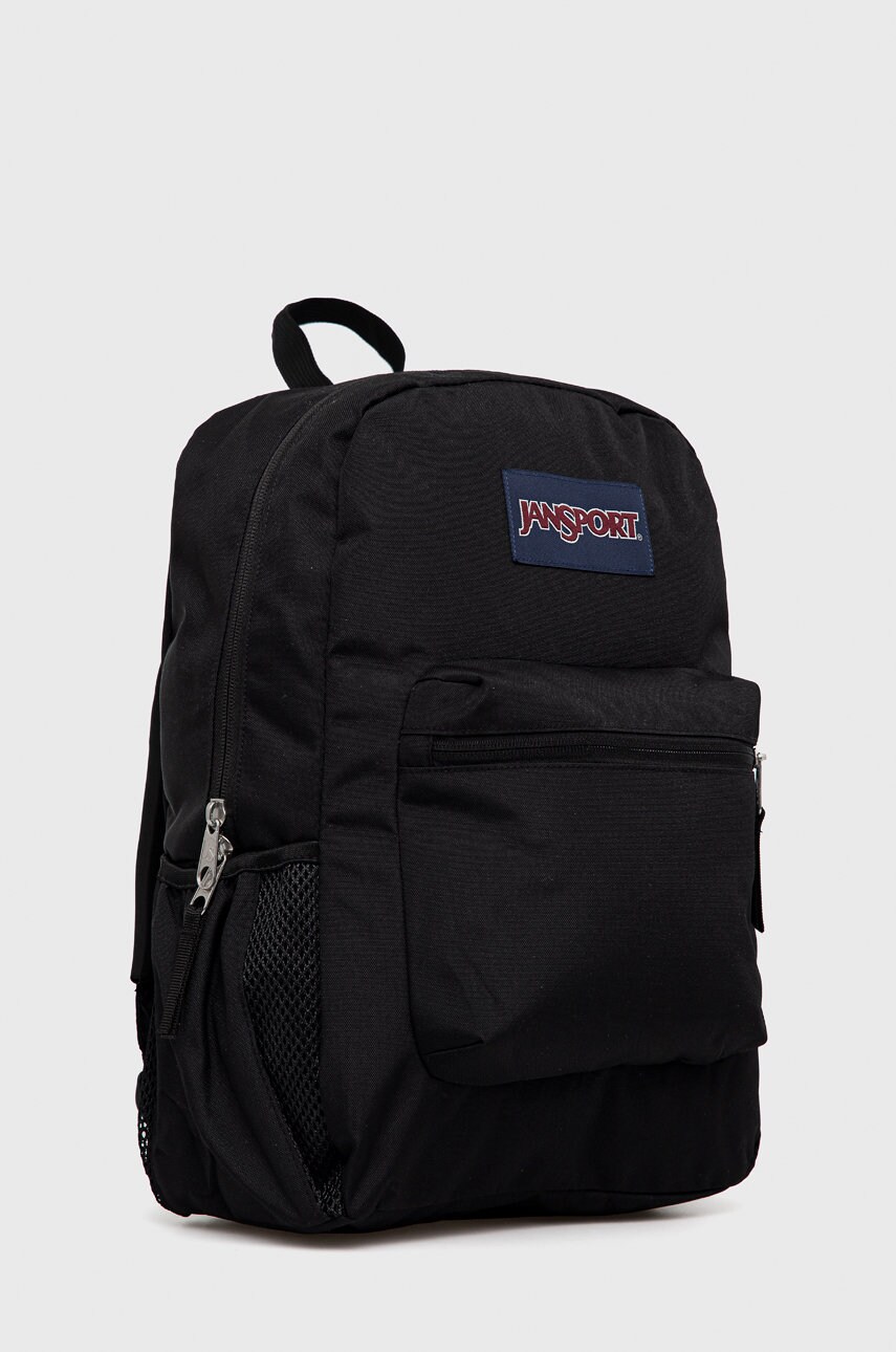 Рюкзак Jansport колір чорний великий однотонний