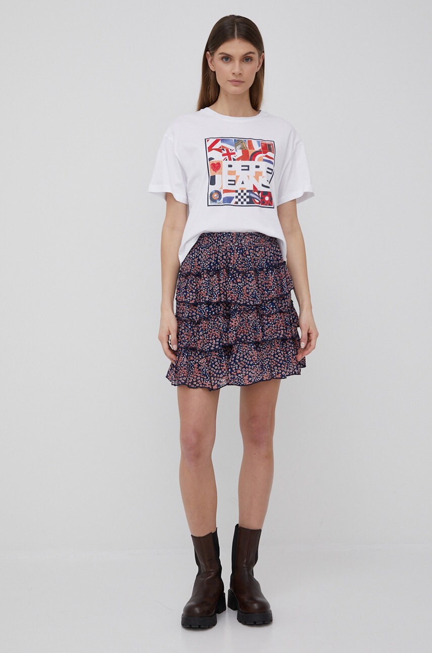 Спідниця Pepe Jeans Leslie mini розкльошена