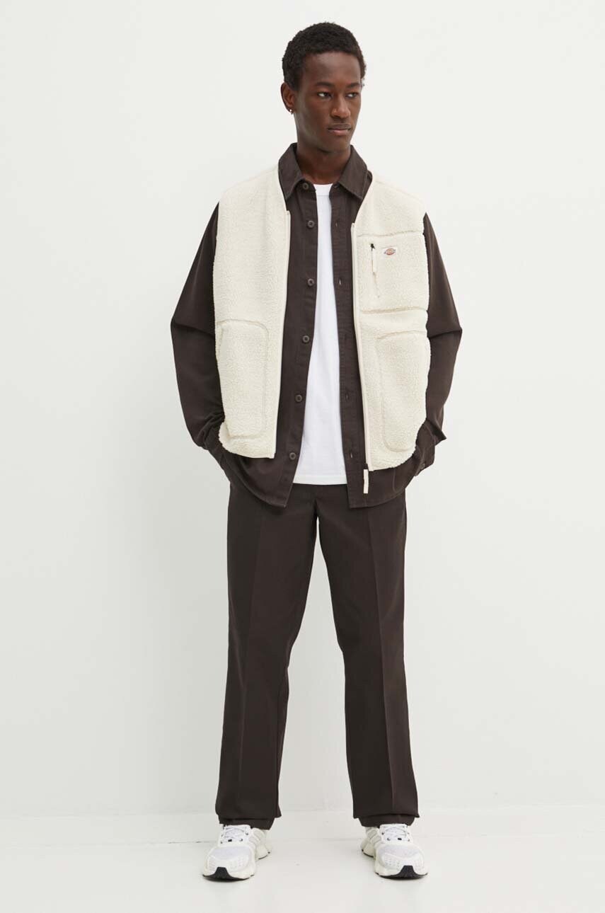 Штани Dickies 874 чоловічі колір коричневий прямі
