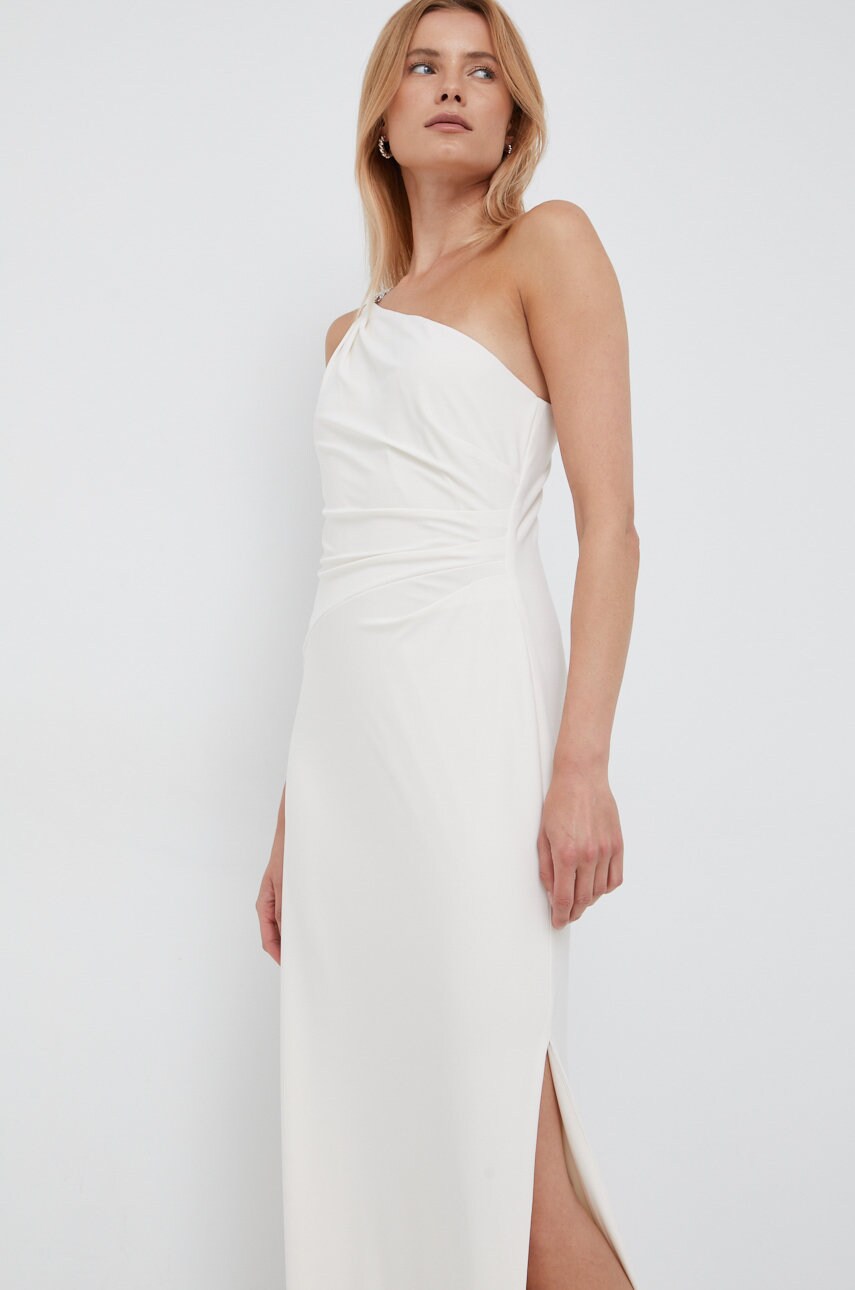 Сукня Lauren Ralph Lauren колір бежевий maxi пряма