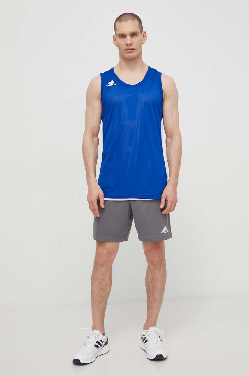 Шорти для тренувань adidas Performance Entrada 22 H57505 чоловічі колір сірий
