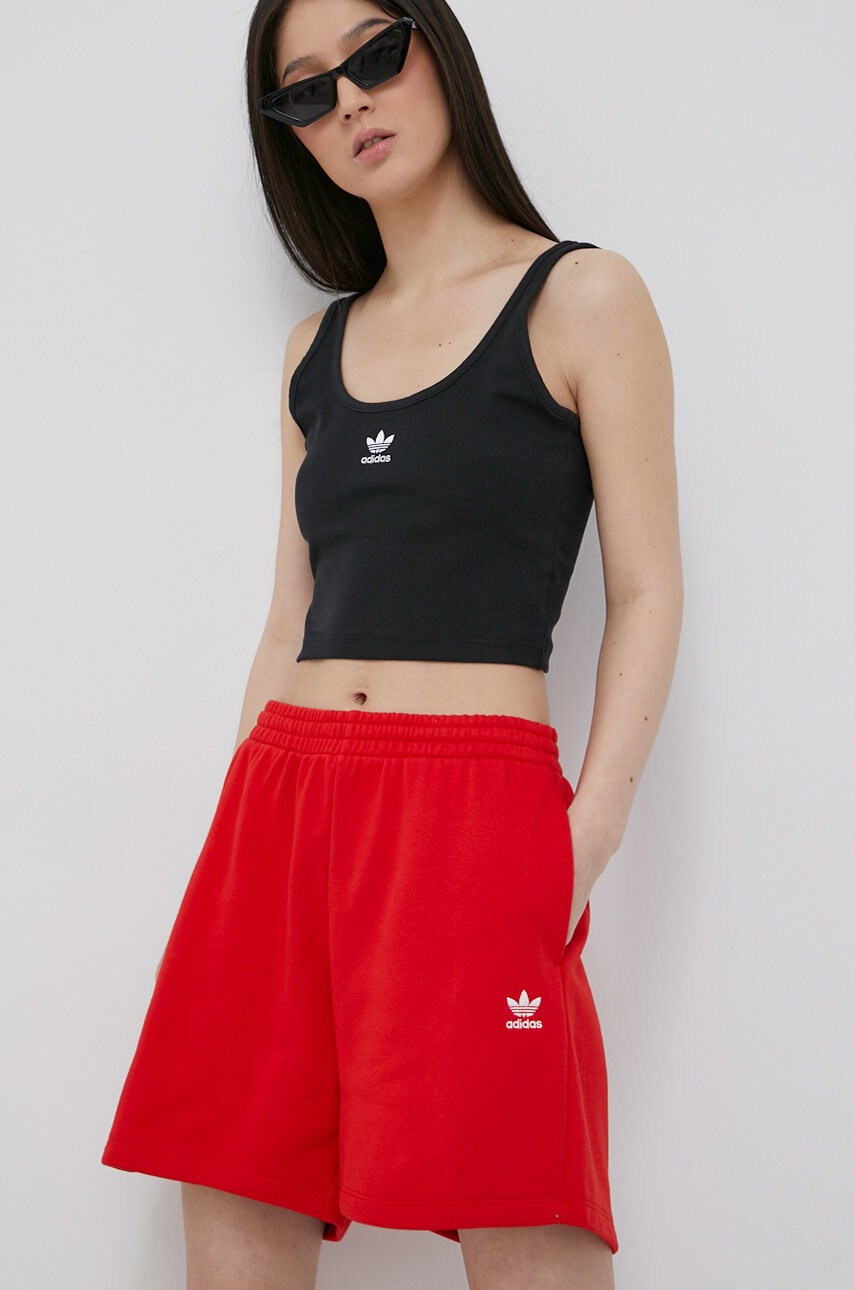 Топ adidas Originals HF3399 жіночий колір чорний HF3399-BLACK