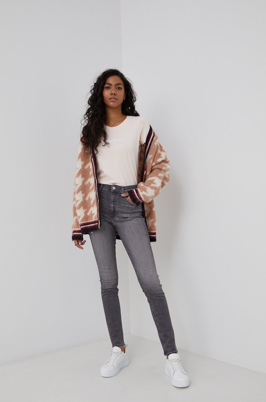 Футболка Pepe Jeans New Virginia Ss N жіноча колір рожевий