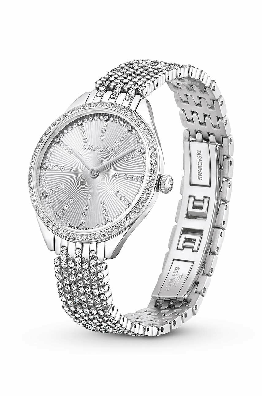 Годинник Swarovski 5644062 ATTRACT жіночий колір срібний